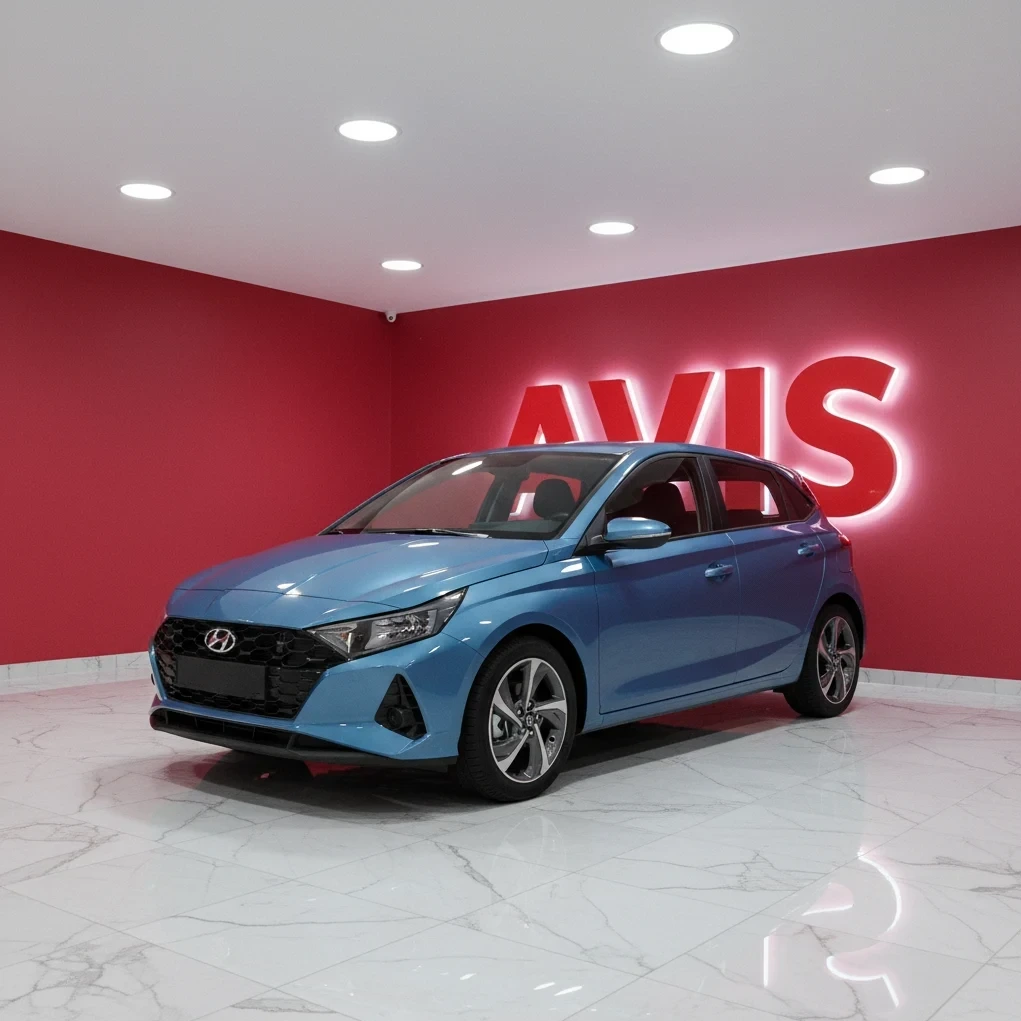 Hyundai i20 ekonomik araç görseli