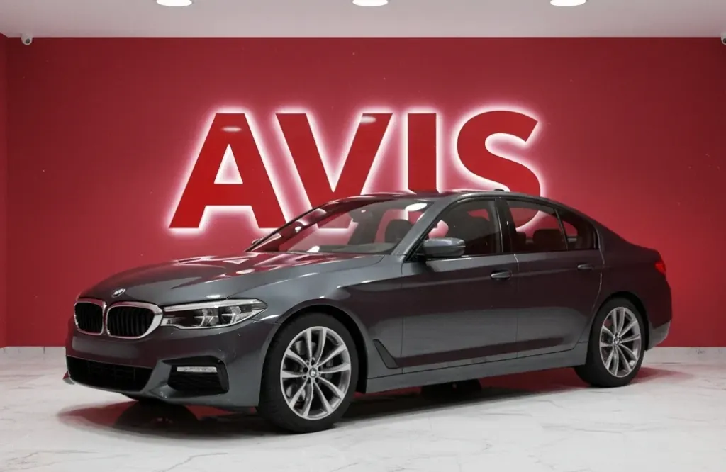 BMW 5 Serisi üst sınıf araç kiralama modeli